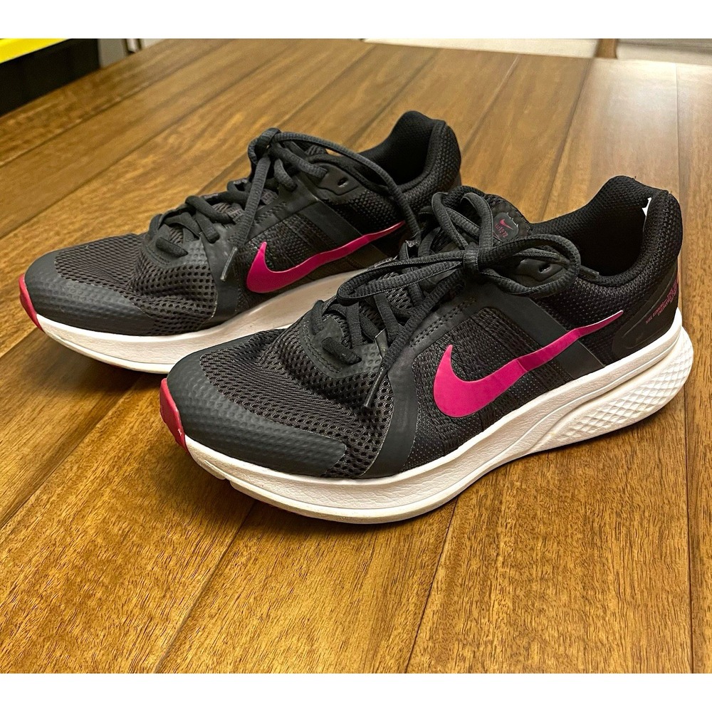 Nike Women Run Swift 2 CV0568-011 Dark Grey Fireberry Black Size 10